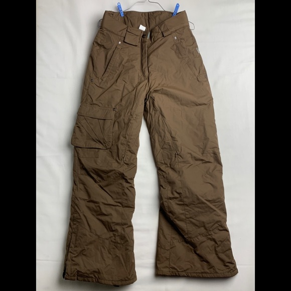 Firefly Brown Ski Pants Womens Size 